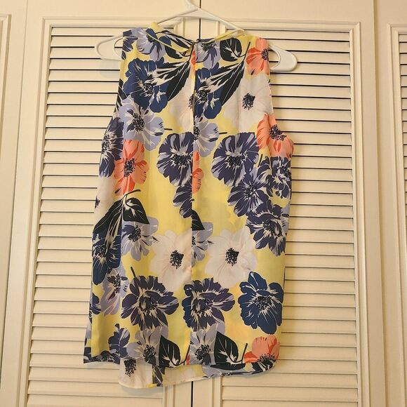 LOFT Factory NWT floral sleeveless Blouse size M - Picture 2 of 4